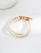 Pearl double layer bracelet