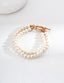 Pearl double layer bracelet