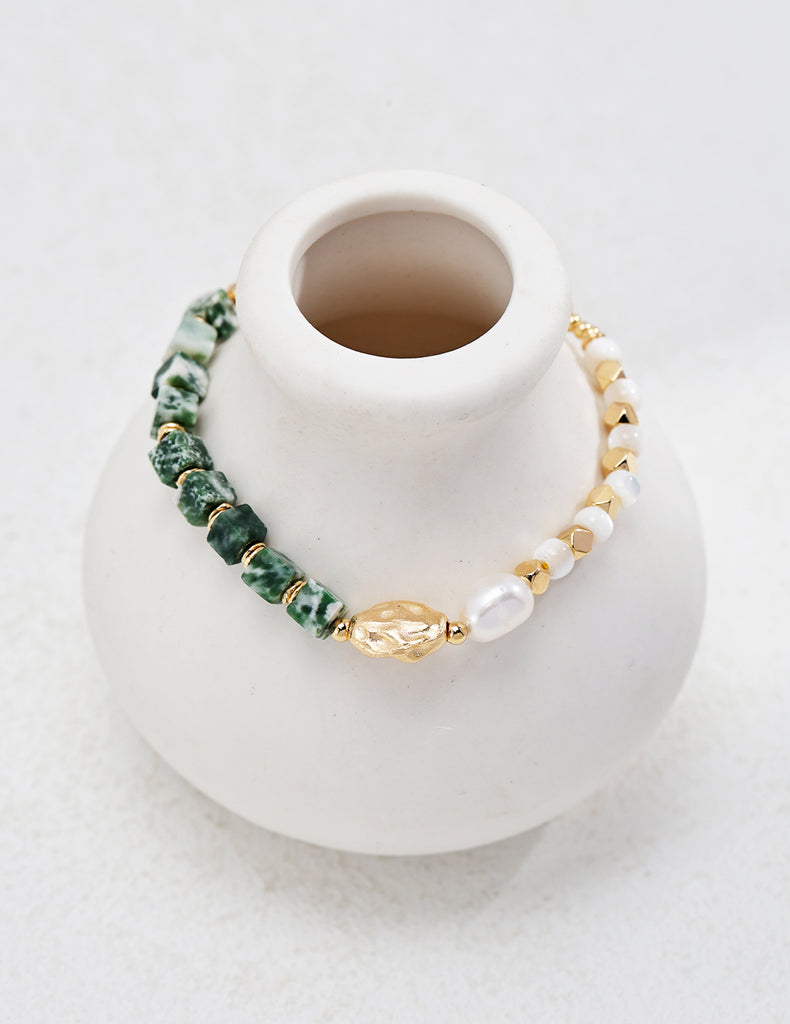 Qinghai Cui mother-of-pearl bracelet