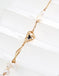 S925 Silver natural pearl onyx necklace