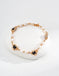 S925 Silver Vintage Natural Pearl Black Agate Bracelet