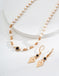 S925 Silver natural pearl tiger eye zircon necklace