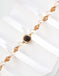 S925 Silver natural pearl tiger eye zircon necklace