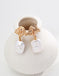 S925 silver vintage natural pearl earrings