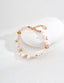 Natural Petal Pearl Bracelet