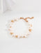 Natural Petal Pearl Bracelet